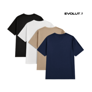 Kit 4 Camisetas Masculina Lisa 100% Algodão Premium - Versátil e Confortável | FRETE GRÁTIS