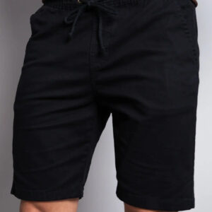 Bermuda de Sarja Masculina Preta